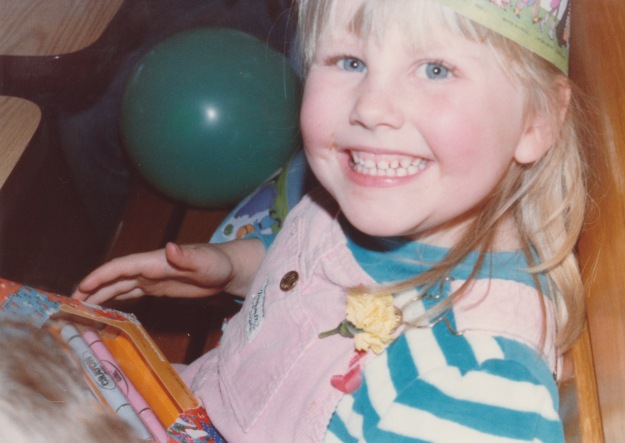 Andrea's 5th birthday party April 1983